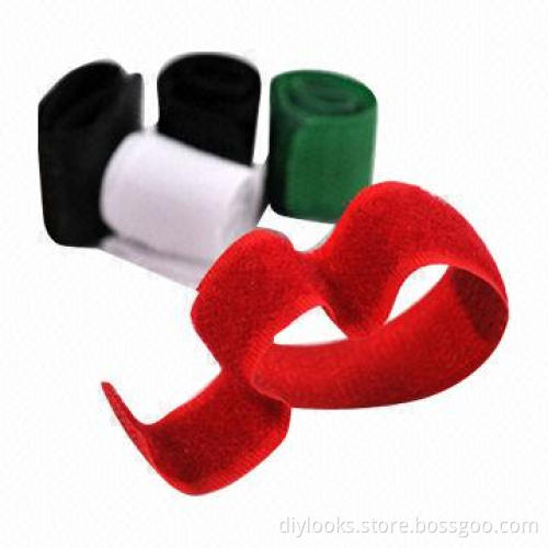 Famous Velcro Cable Holder/Wire Organizer Cord Fixer with 18.5cm Belt Length, 6PCS in One Packaging